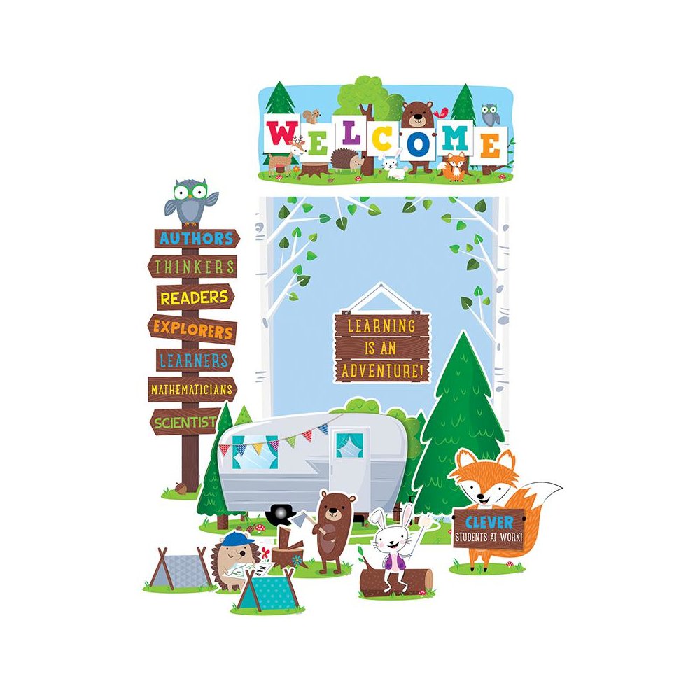 WOODLAND FRIENDS WELCOME BB SET. Picture 1