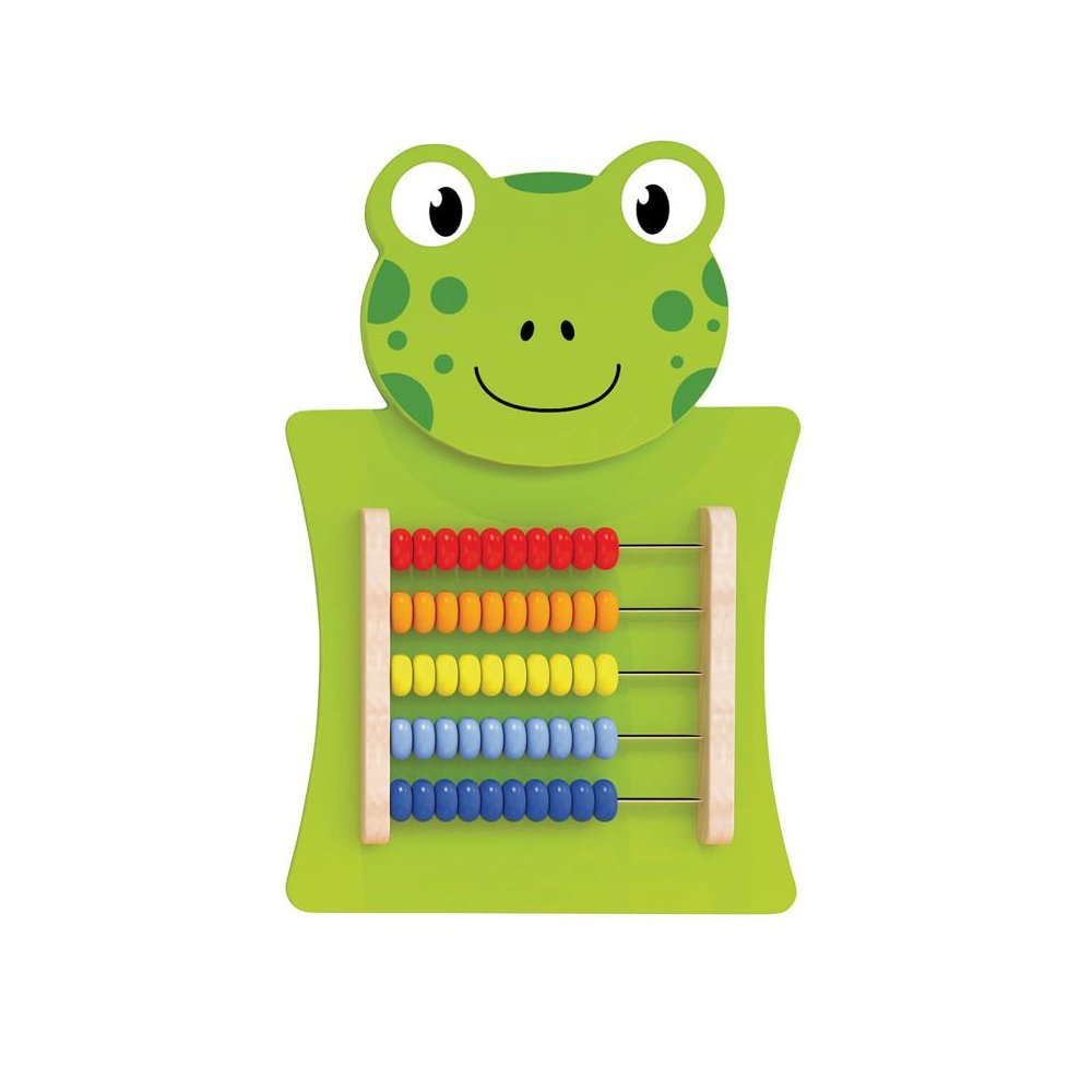 Frog Activity Wall Panel - Toddler Activity Center. Picture 1