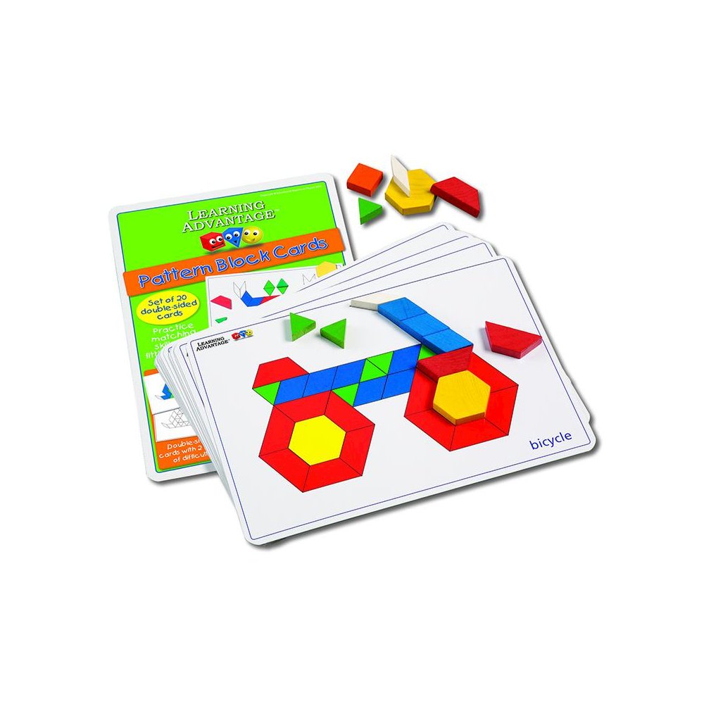 PATTERN BLOCK CARDS. Picture 1