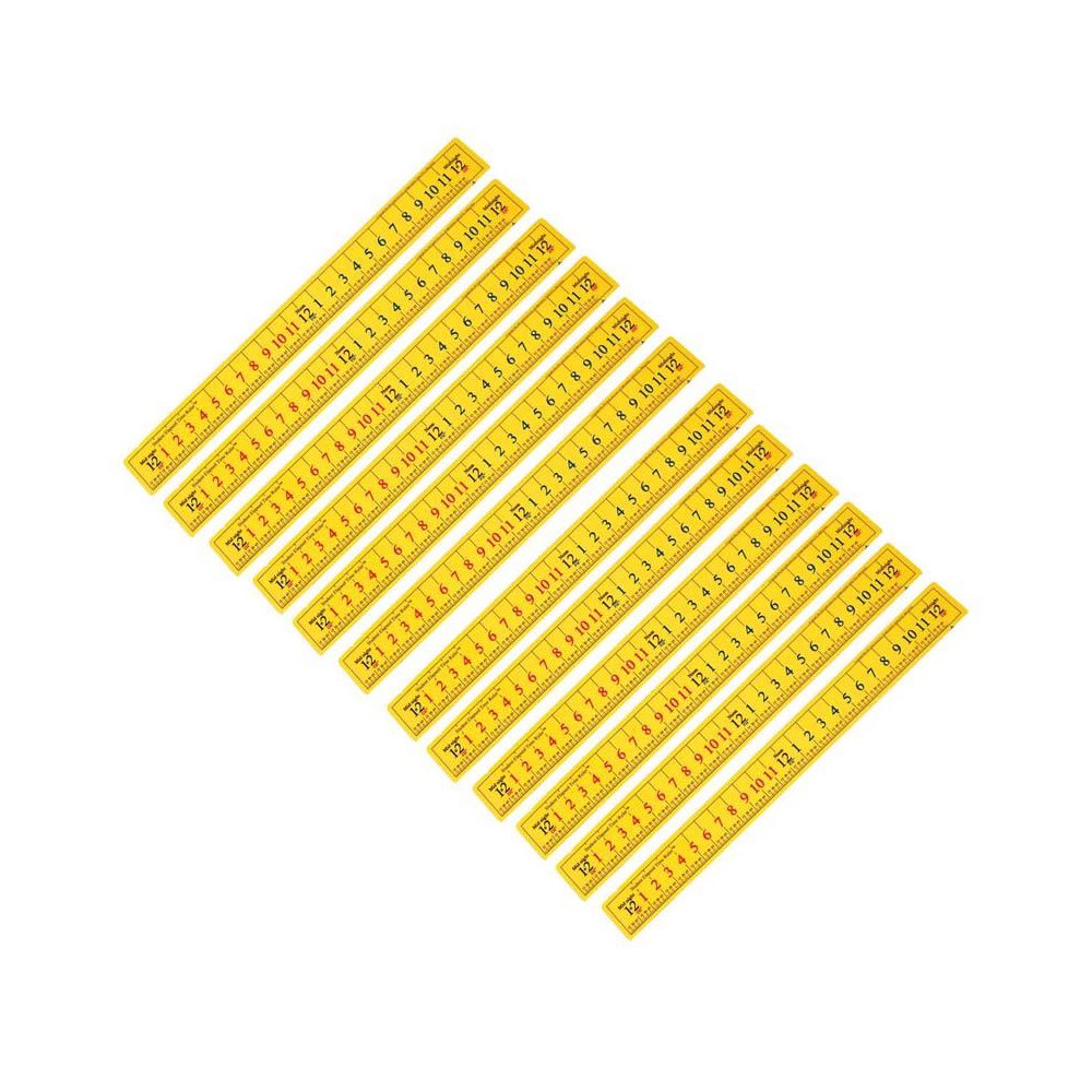 Elapsed Time Ruler - Student Size - Pack of 12. Picture 1