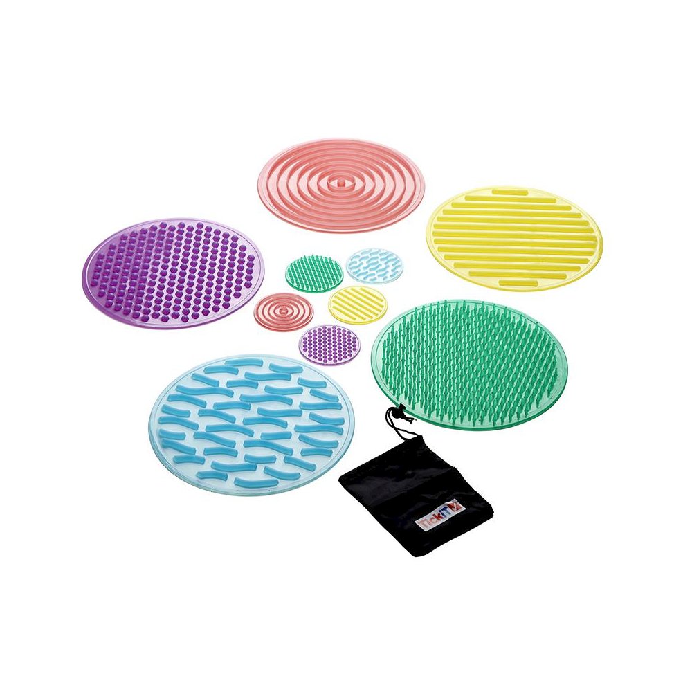 SiliShapes Sensory Circles - Set of 10. Picture 1