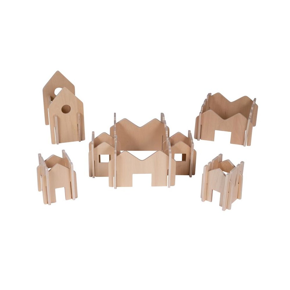 Happy Architect - Natural - Set of 28. Picture 1