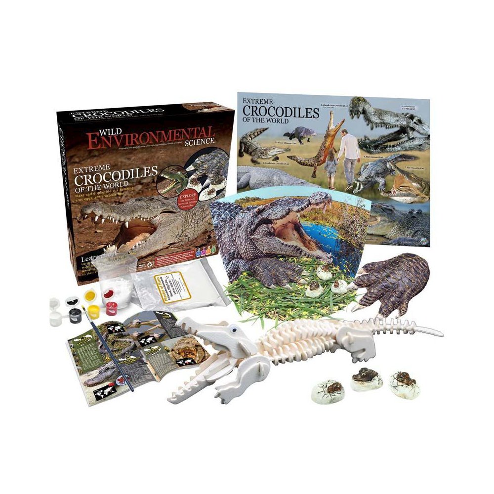 Extreme Crocodiles of the World - For Ages 6+. Picture 1