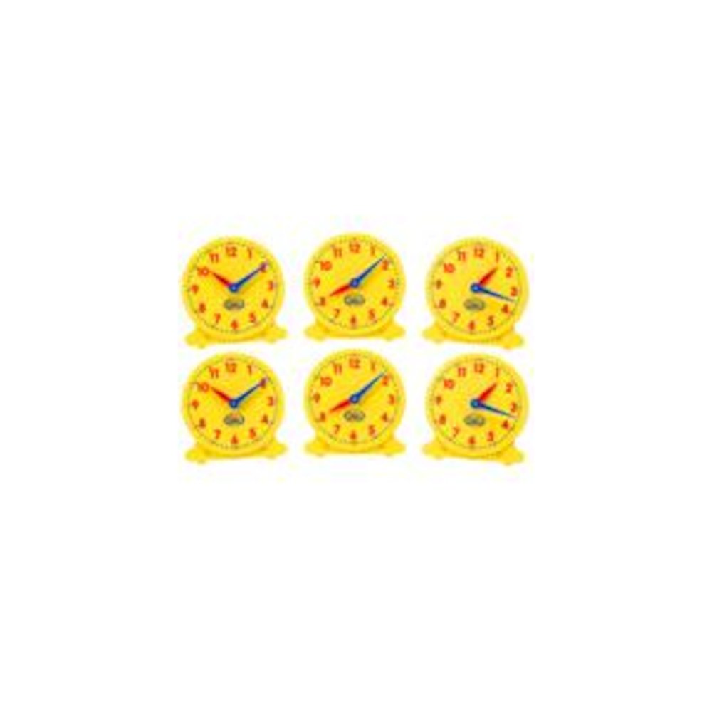 5IN STUDENT CLOCKS SET OF 6. Picture 2