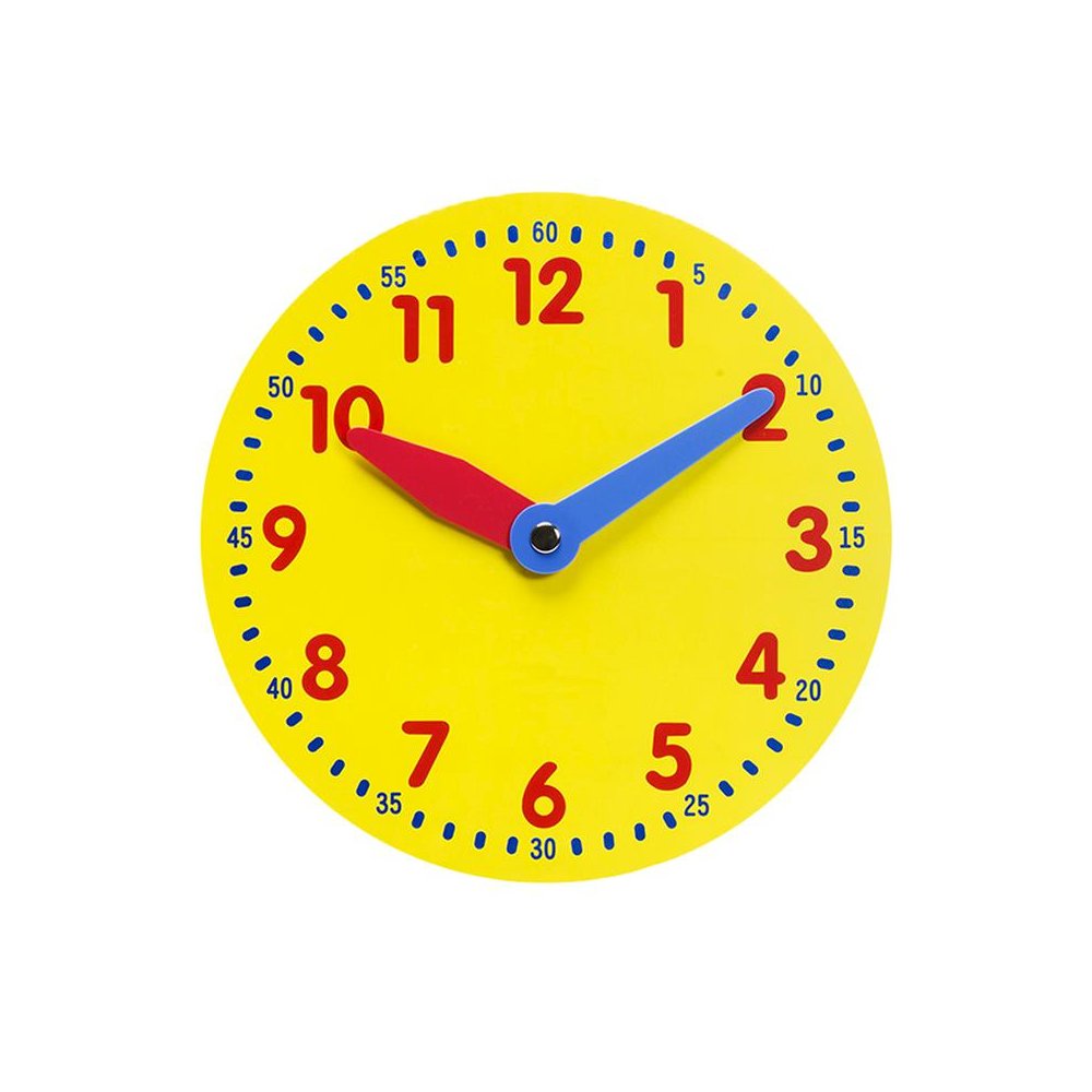 12 IN MAGNETIC DEMONSTRATION CLOCK. Picture 1