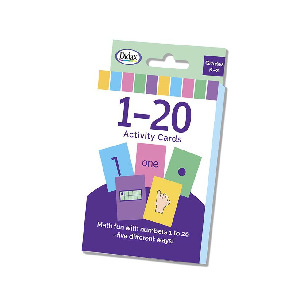 1-20 Activity Cards. Picture 1