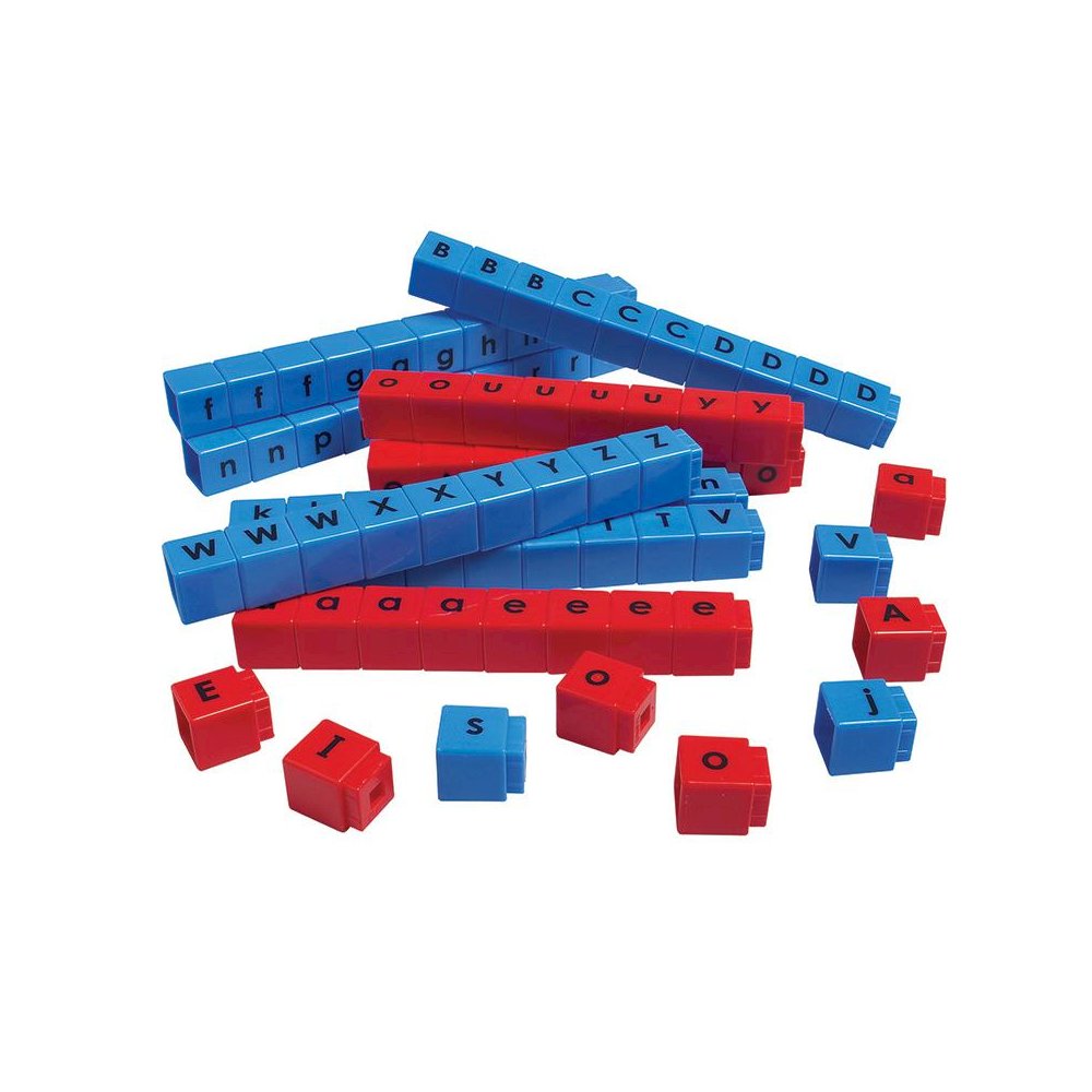 UNIFIX LETTER CUBES SET OF 90. Picture 1