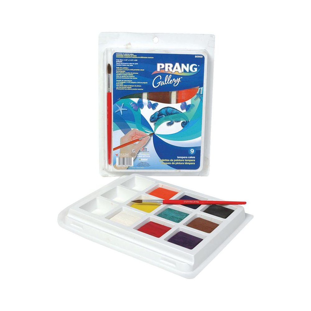 PRANG GALLERY TEMPERA CAKE SET. Picture 1