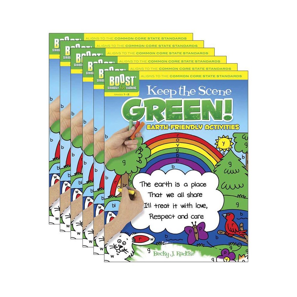 Keep the Scene Green!: Earth-Friendly Activities, Pack of 6. Picture 1