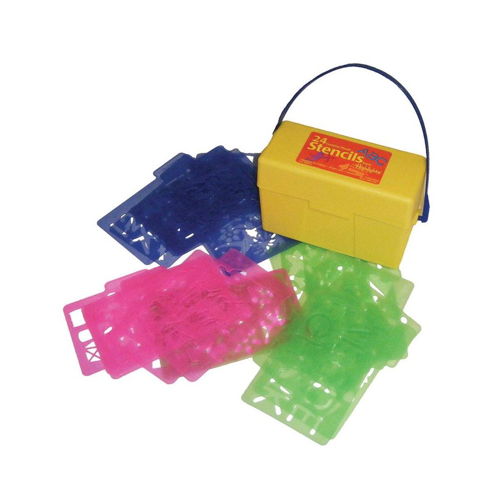STENCIL MILL 24/PK IN PLASTIC BOX. Picture 1