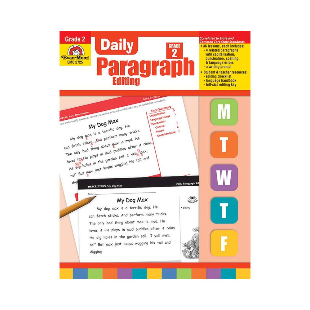 DAILY PARAGRAPH EDITING GR 2. Picture 1