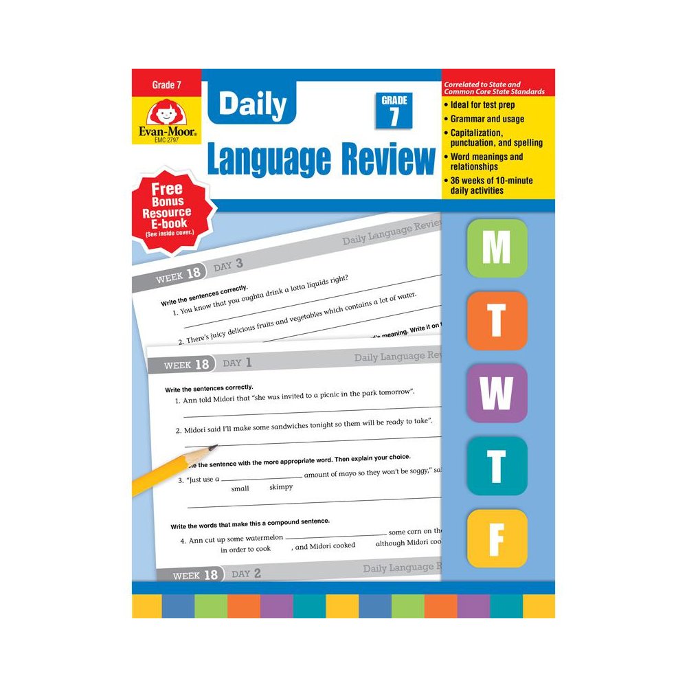 DAILY LANGUAGE REVIEW GR 7. Picture 1