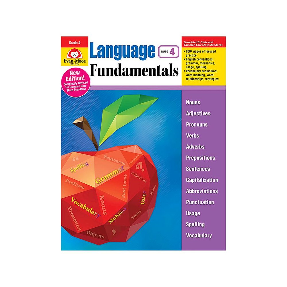 Language Fundamentals, Grade 4 - Teacher Reproducibles, Print. Picture 1
