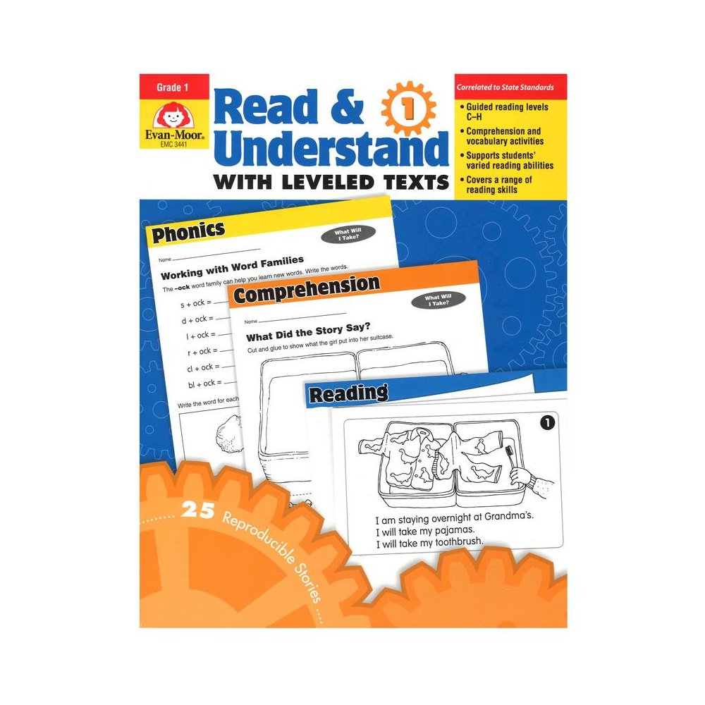 Read & Understand with Leveled Texts Book, Grade 1. Picture 1