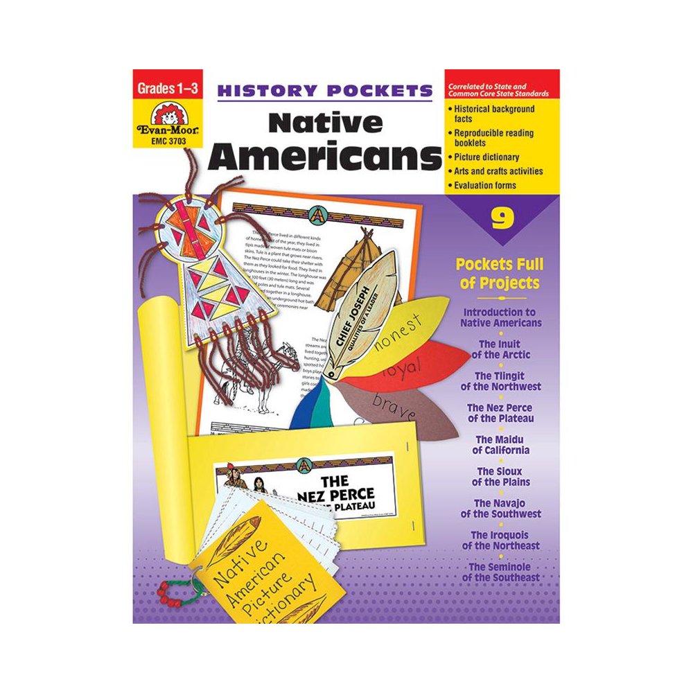 History Pockets Native Americans. Picture 1