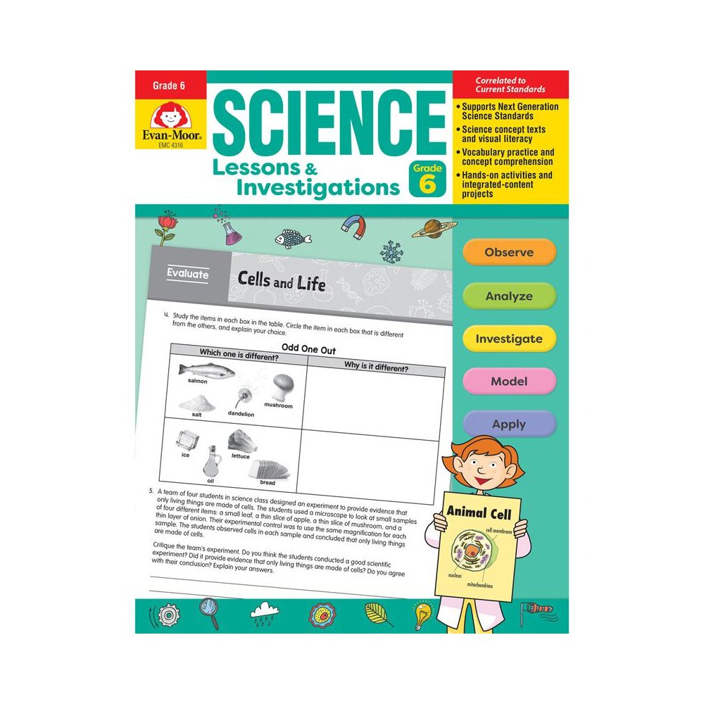 Science Lessons and Investigations, Grade 6. Picture 1