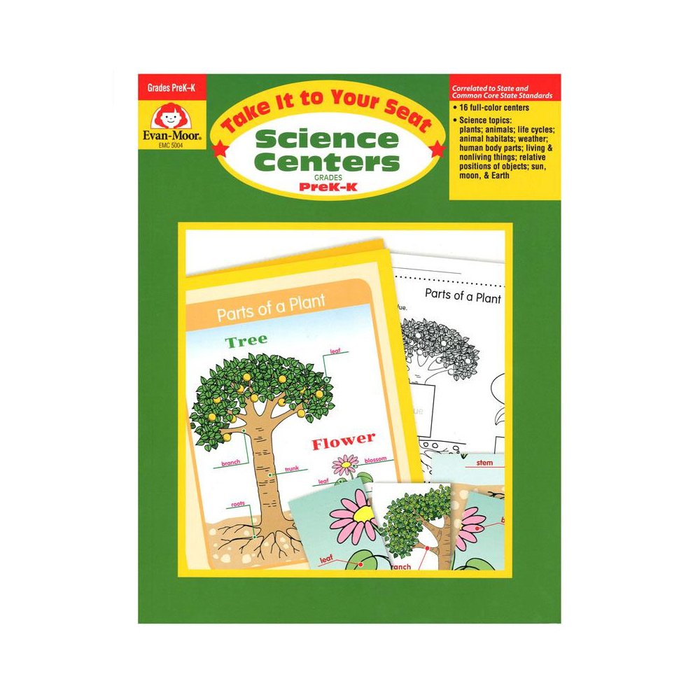 Take It to Your Seat Science Centers Book, Grades PreK-K. Picture 1