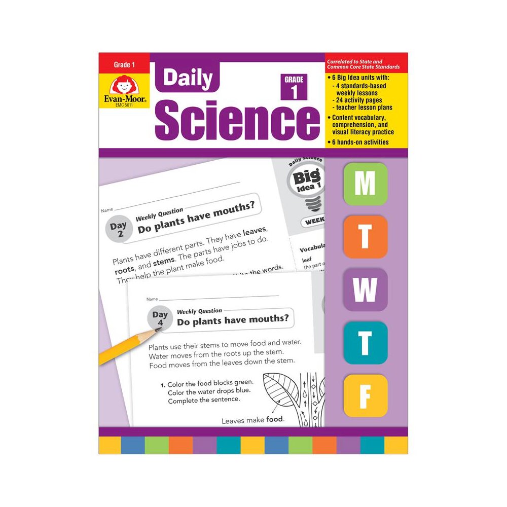 Daily Science Book, Grade 1. Picture 1