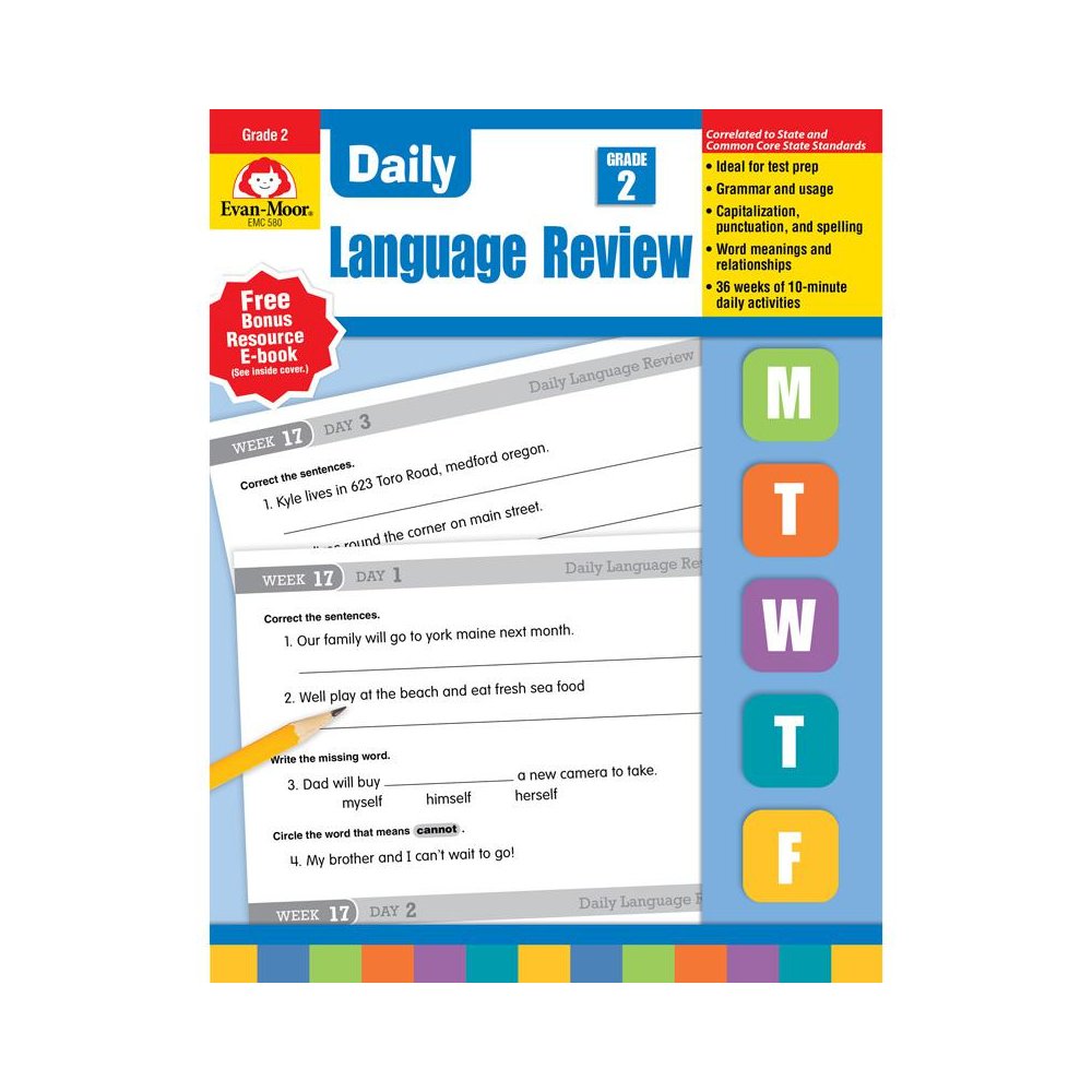 Daily Language Review Teacher's Edition, Grade 2. Picture 1