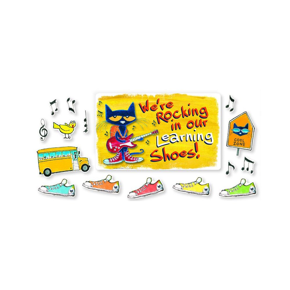 WERE ROCKING IN OUR LEARNING SHOES BBS FEATURING PETE THE CAT. Picture 1