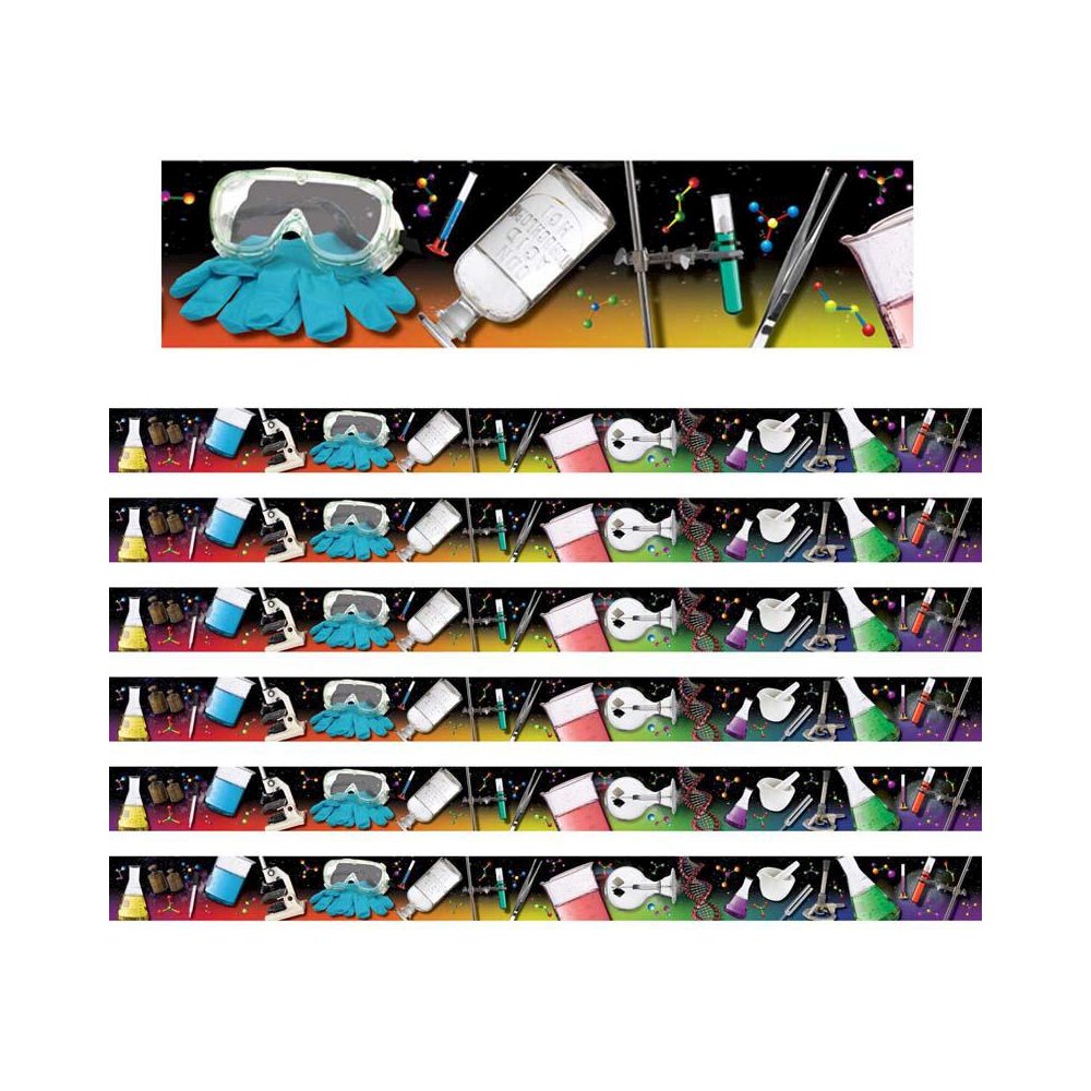 Science Tools Photo Border, 35 Feet Per Pack, 6 Packs. Picture 1