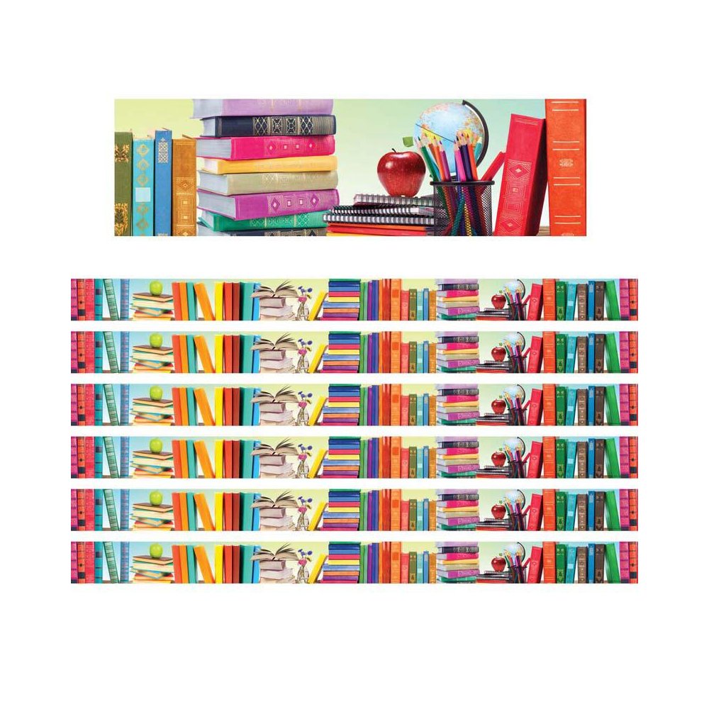 Book Parade Photo Border, 35 Feet Per Pack, 6 Packs. Picture 1