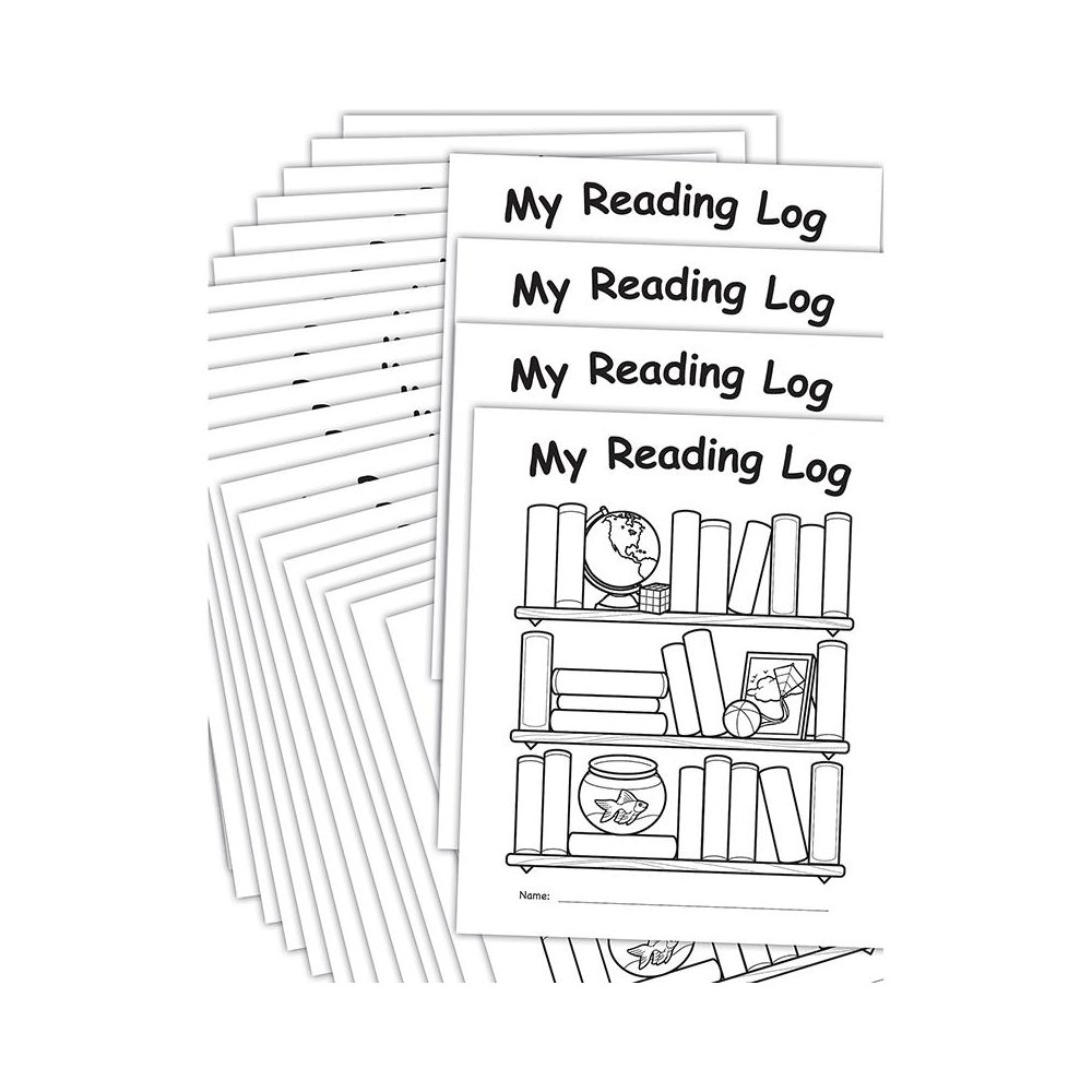 My Own Books: My Reading Log, Pack of 25. Picture 1