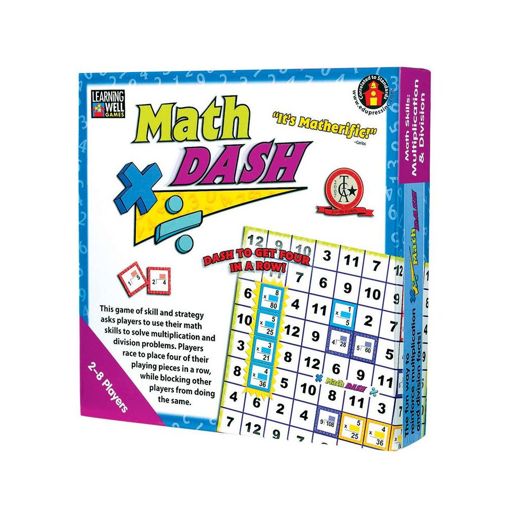 MATH DASH MULTIPLICATION & DIVISION. Picture 1