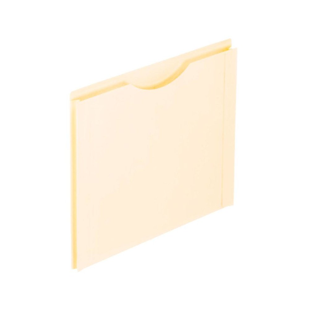 Manila File Jacket, 1" Expansion, Letter Size, Box of 50. Picture 1