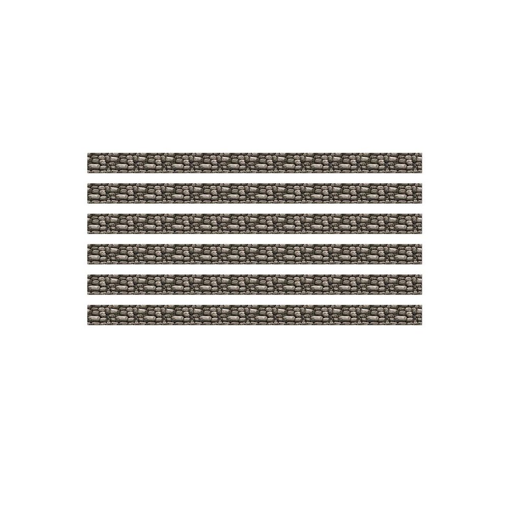 Curiosity Garden Stone Wall Deco Trim, 37 Feet Per Pack, 6 Packs. Picture 1
