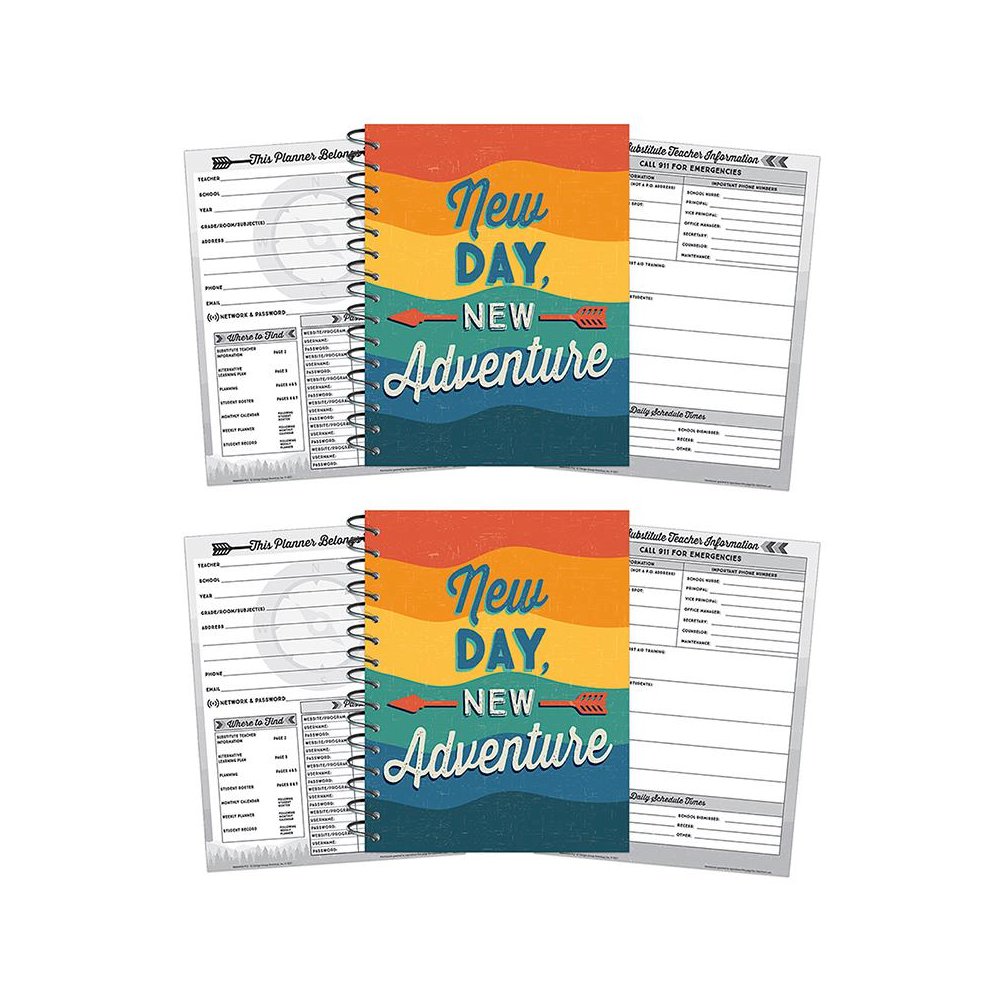 Adventurer Lesson Plan Spiral Bound Book, Pack of 2. Picture 1