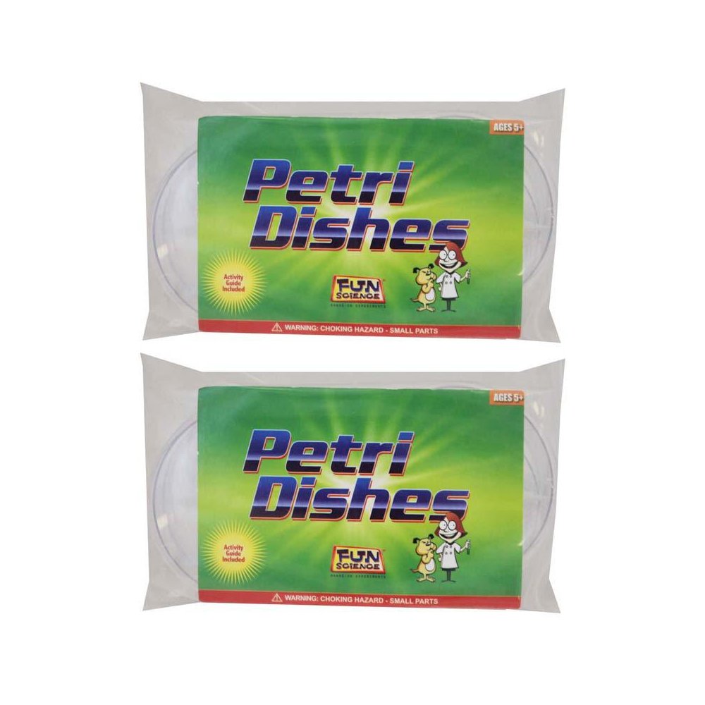 Petri Dishes, Extra Deep, 4 Per Pack, 2 Packs. Picture 1