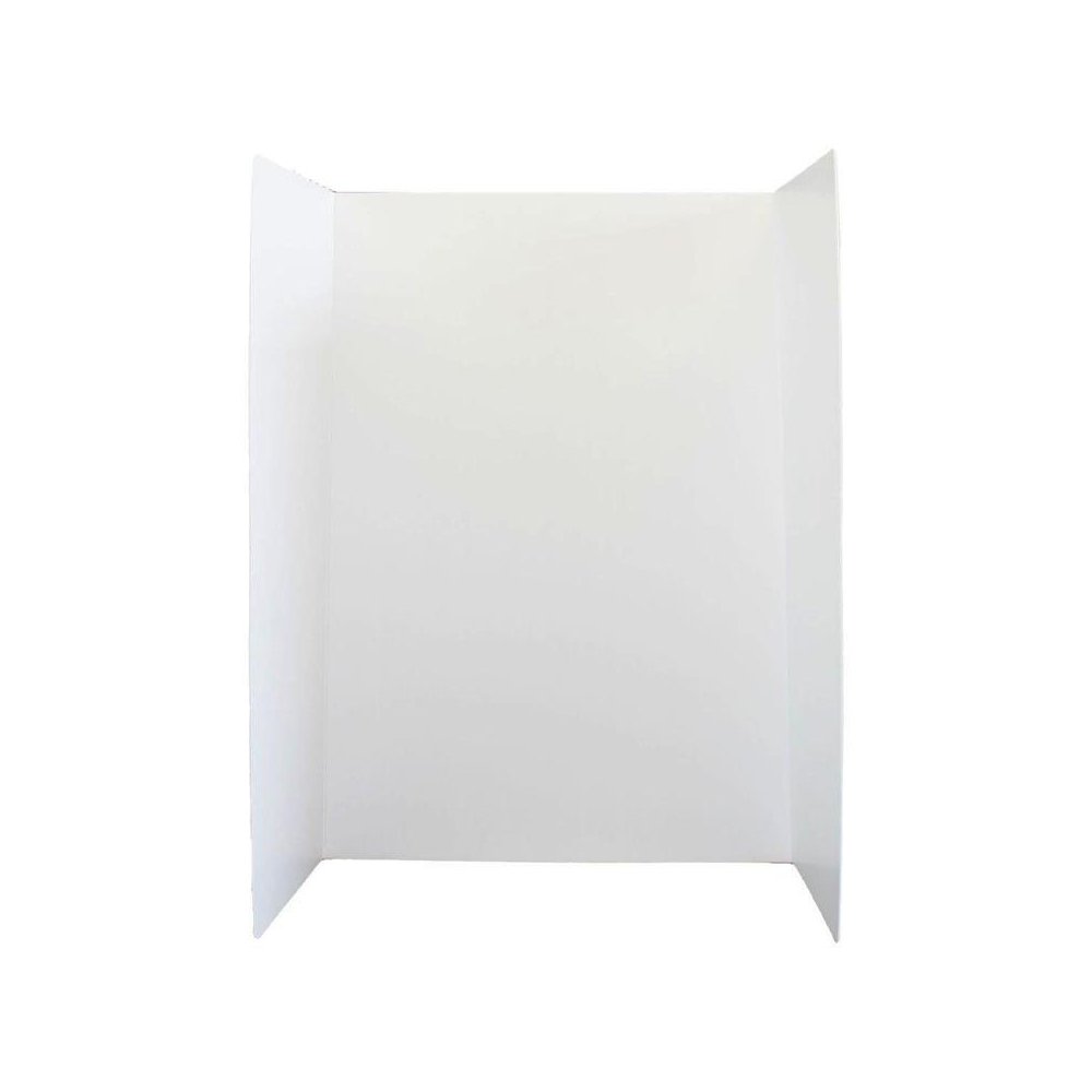 Premium Corrugated Plastic Project Board White, 36 x 48, Pack of 10. Picture 1