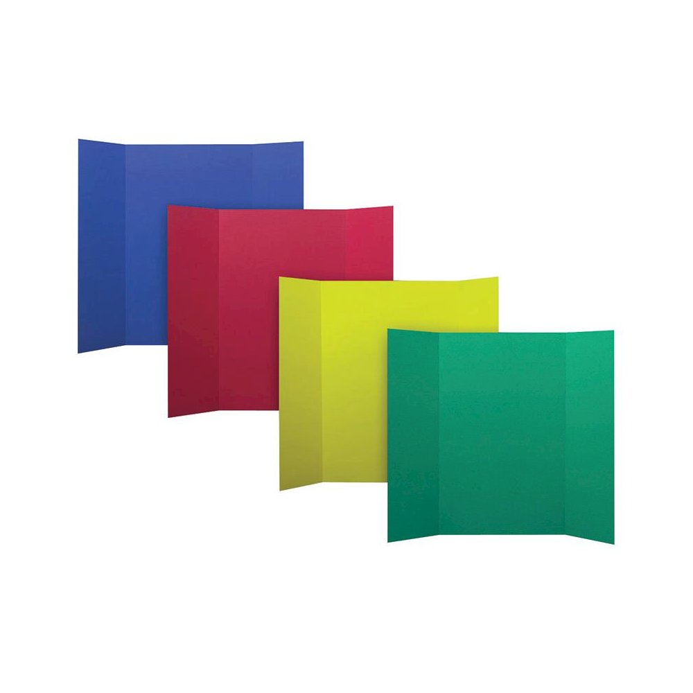 ASSORTED COLORS 24PK 4 COLORS PROJECT BOARDS. Picture 1