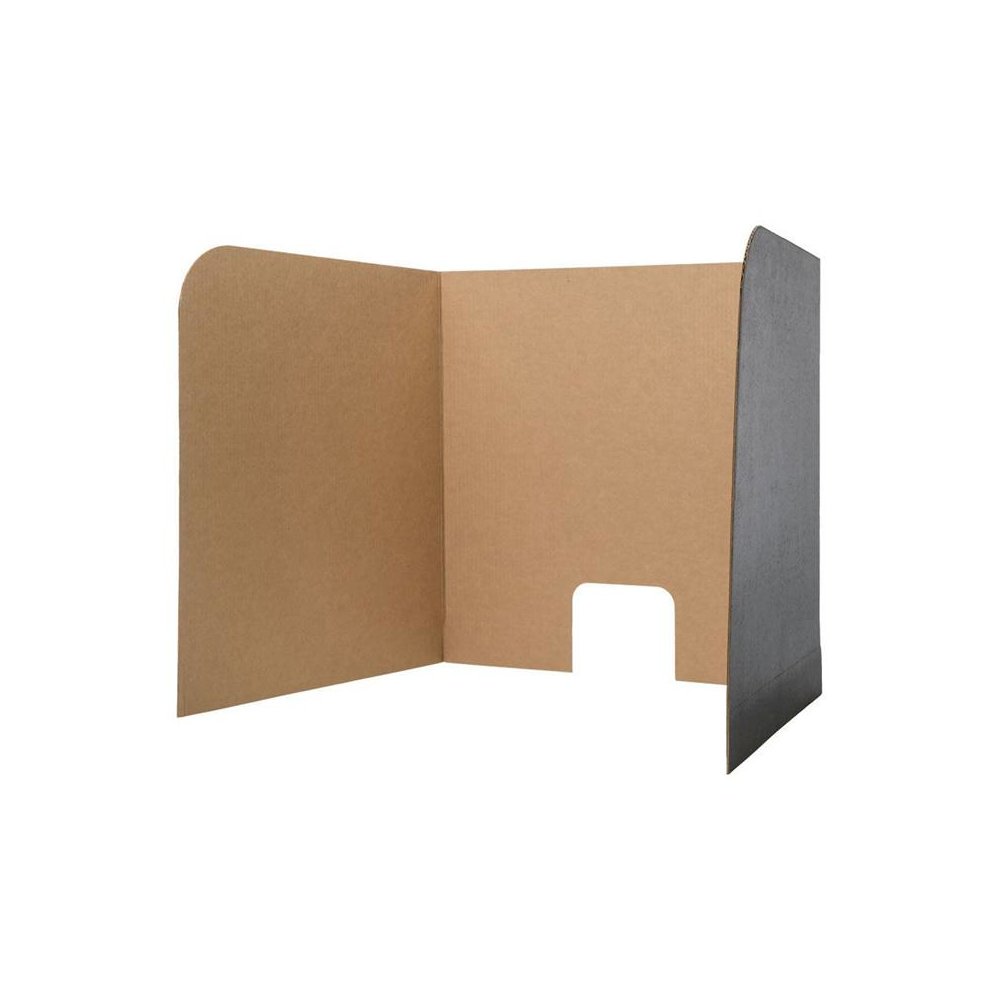 Computer Lab Privacy Screen, Small, 22" x 20" x 20", Pack of 3. Picture 1