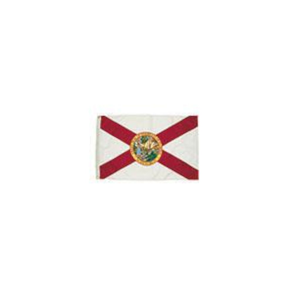 3X5 NYLON FLORIDA FLAG HEADING & GROMMETS. Picture 2