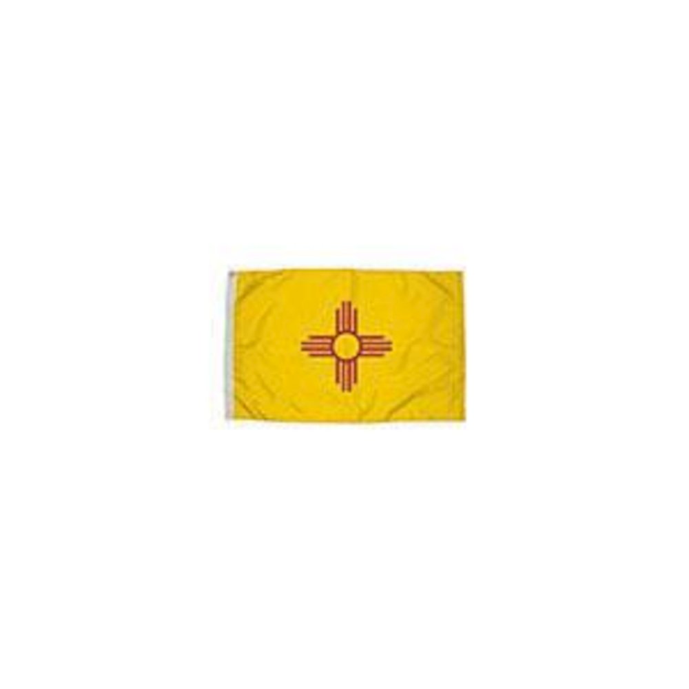 3X5 NYLON NEW MEXICO FLAG HEADING & GROMMETS. Picture 2