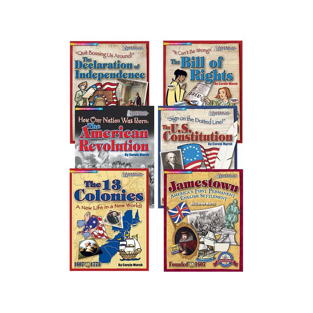 18th Century US History 6 Book Series. Picture 1