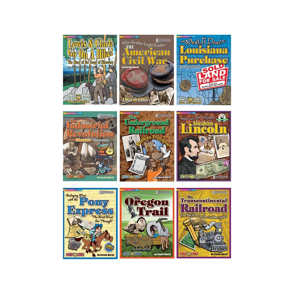 19th Century US History 9 Book Series. Picture 1