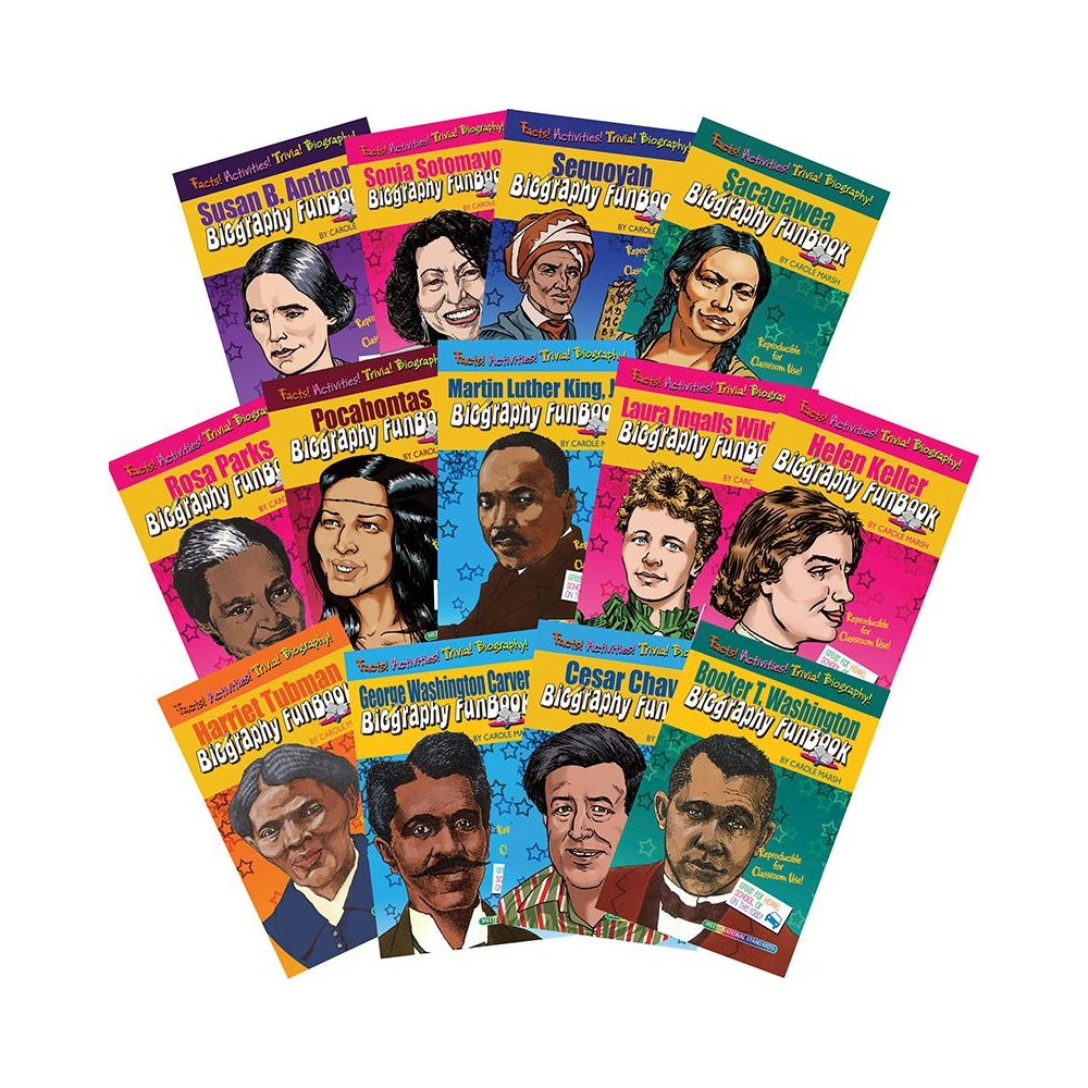 Biography Funbooks Women &, Minorities Who Shaped Our Nation. Picture 1