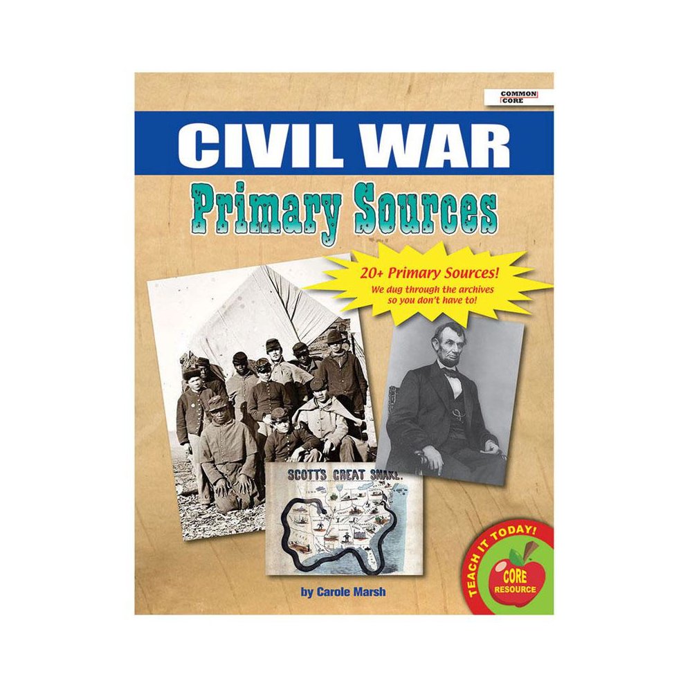 Primary Sources Civil War. Picture 1