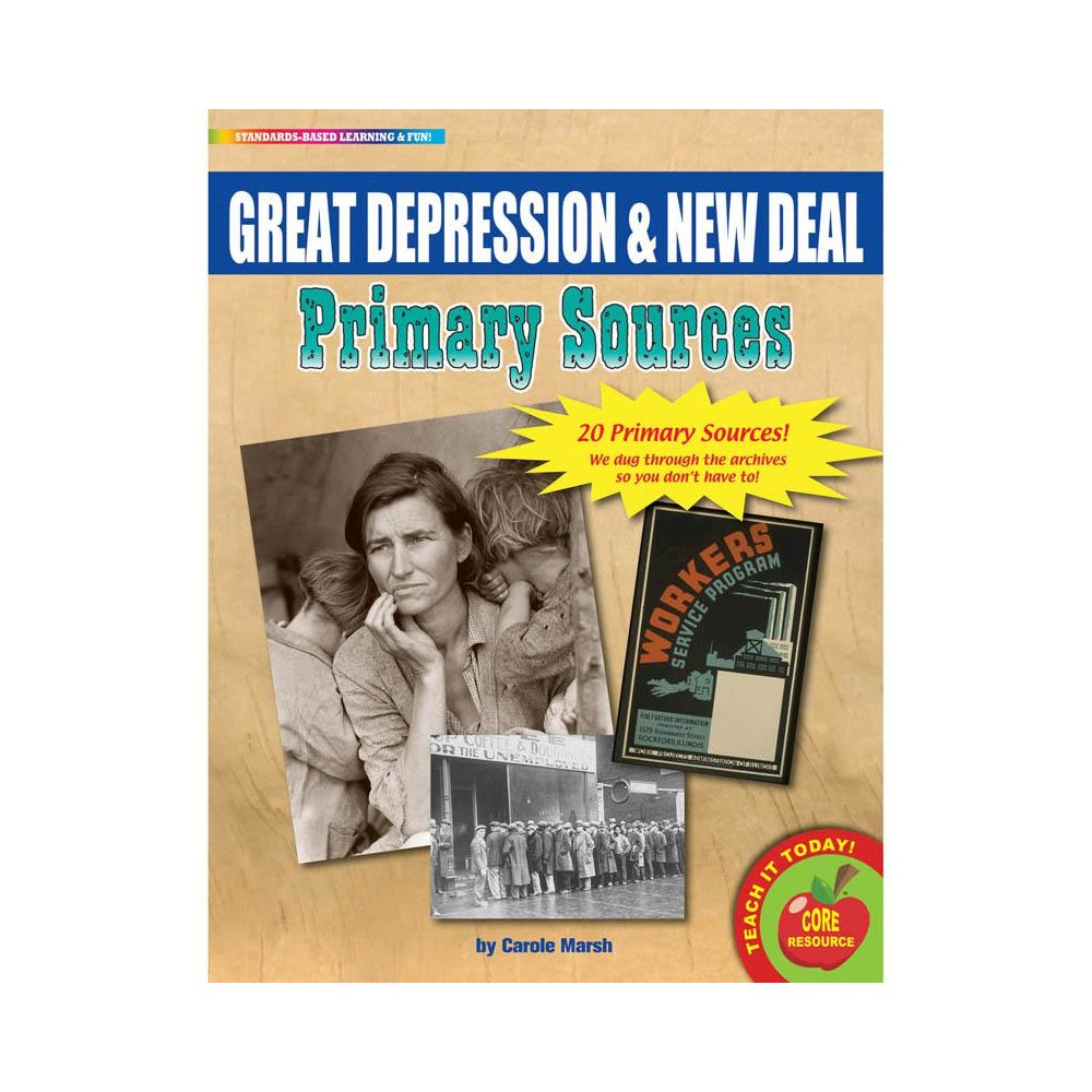 Primary Sources Great Depression &, New Deal. Picture 1