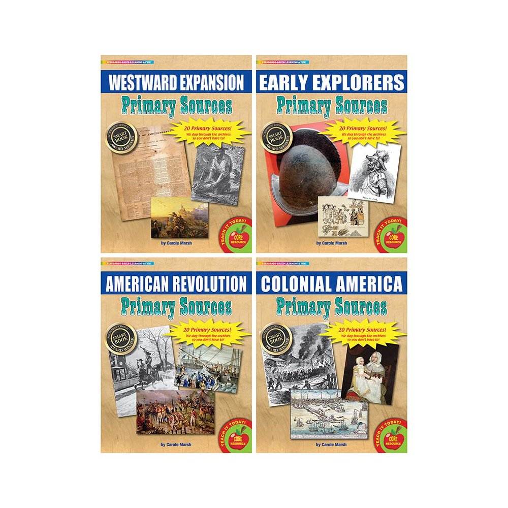 Early American History Primary Sources Set, 4 Packs. Picture 1