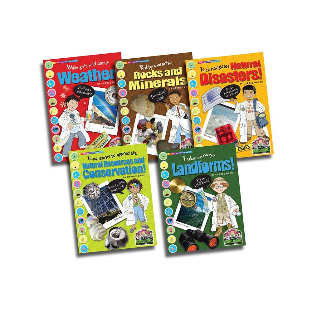 SCIENCE ALLIANCE EARTH SCIENCE SET OF ALL 5 TITLES. Picture 1