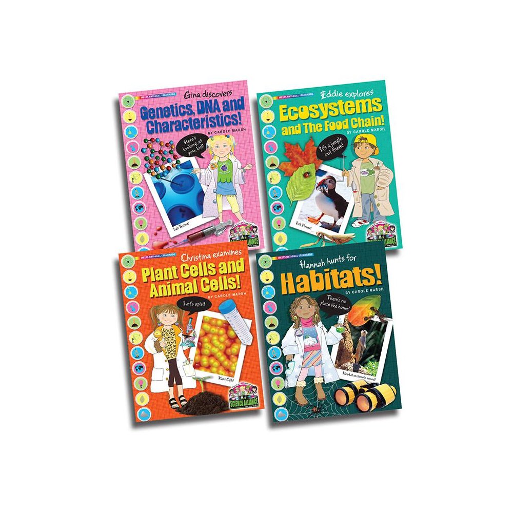 SCIENCE ALLIANCE LIFE SCIENCE SET OF ALL 4 TITLES. Picture 1
