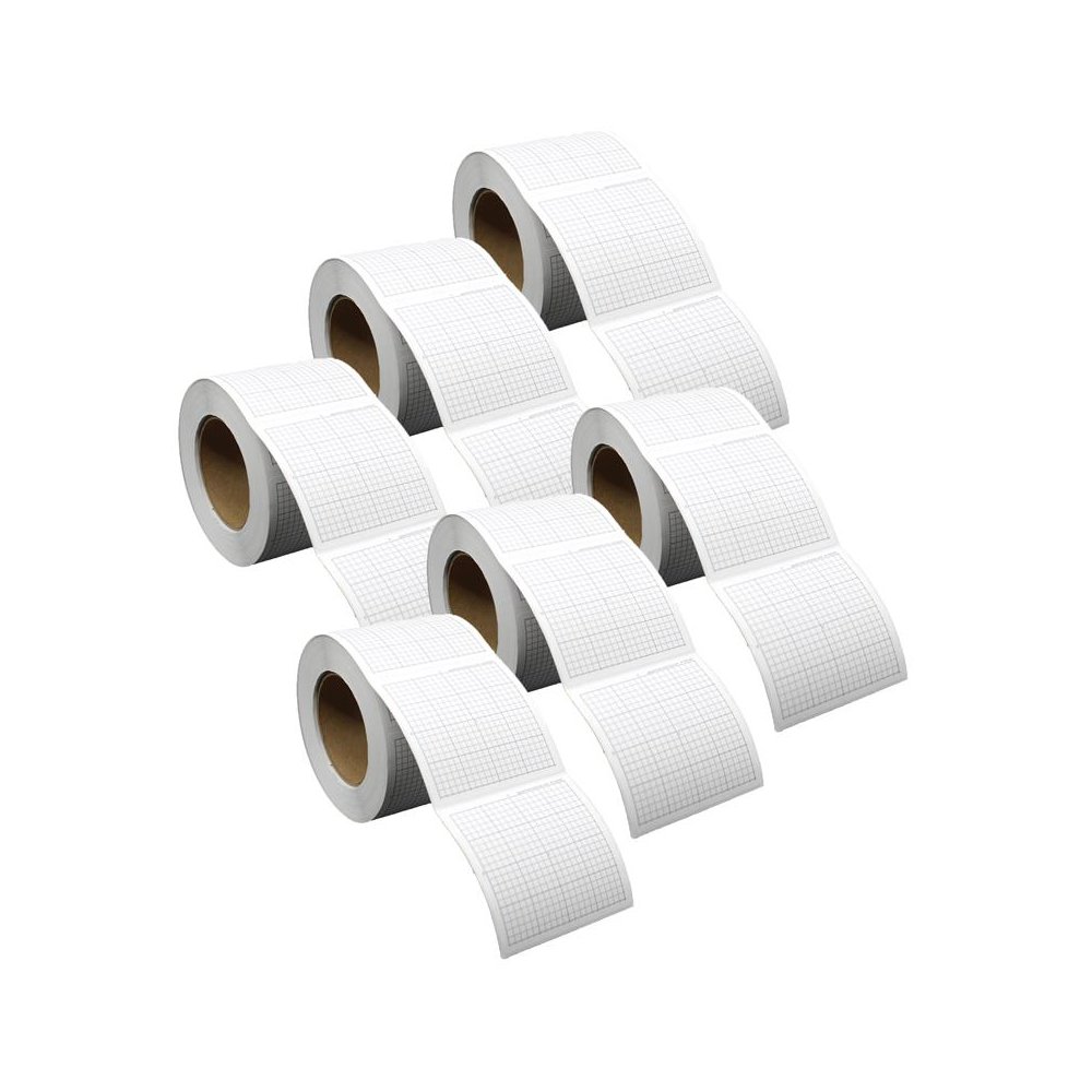 Graphing Stickers, 1st Quadrant, 50 Per Pack, 6 Packs. Picture 1