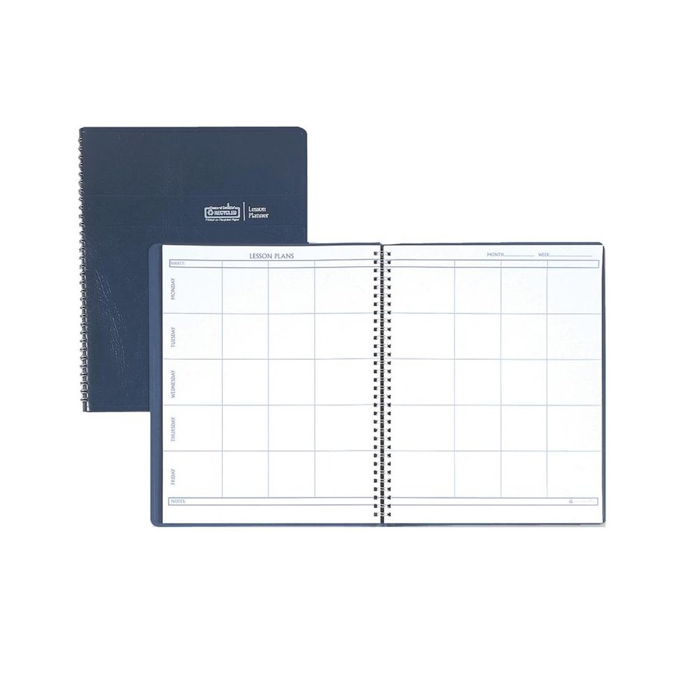 Lesson Planner Book, 41 Weeks, Blue, Pack of 2. Picture 1