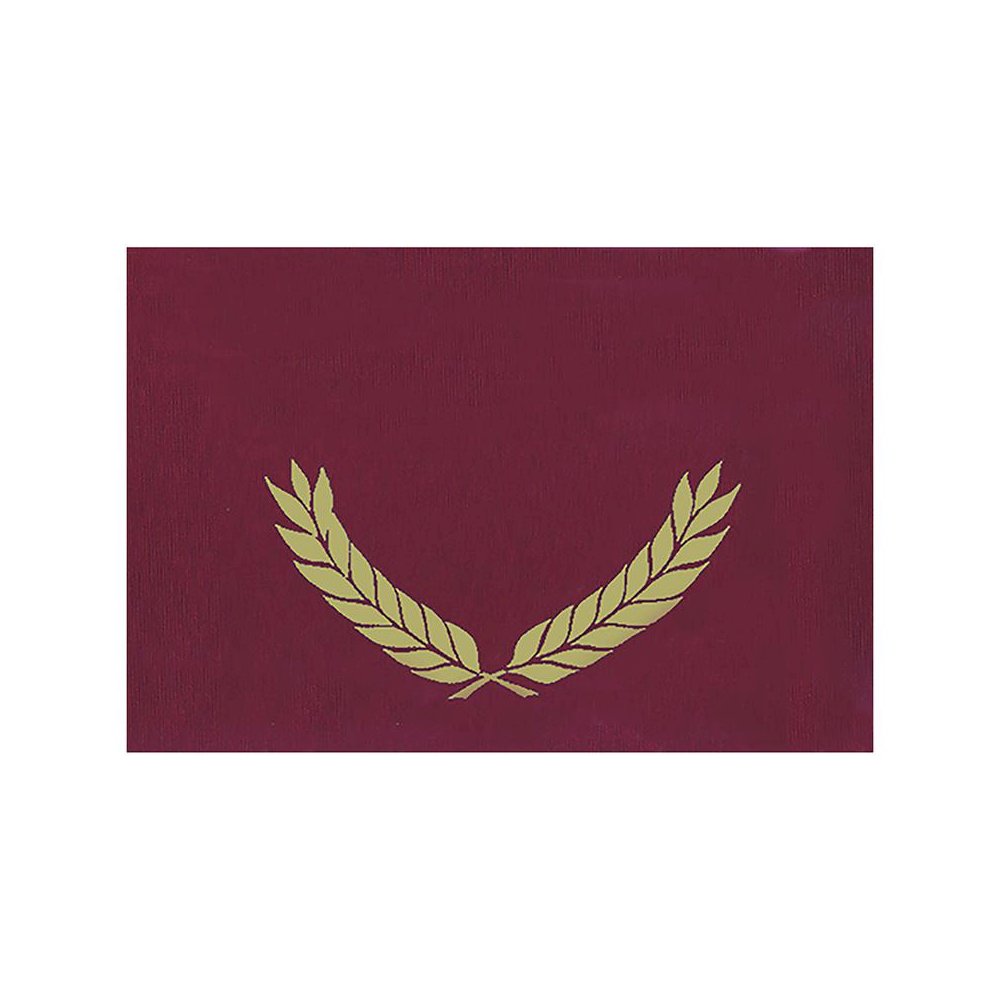 EMBOSSED CERTIFICATE FOLDERS MAROON. Picture 1