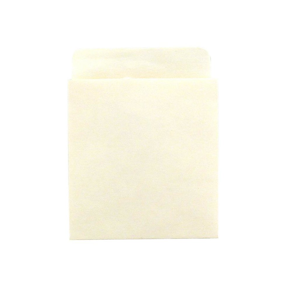 Library Pockets 3.5" x 4.5" Self Adhesive - Manila, 50 Per Pack, 3 Packs. Picture 1