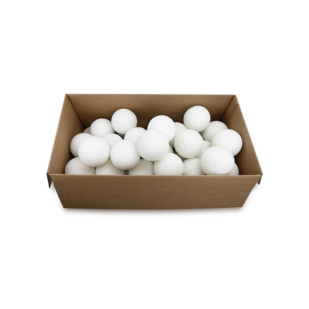 Craft Foam Balls, 4 Inch, Pack of 36. Picture 1